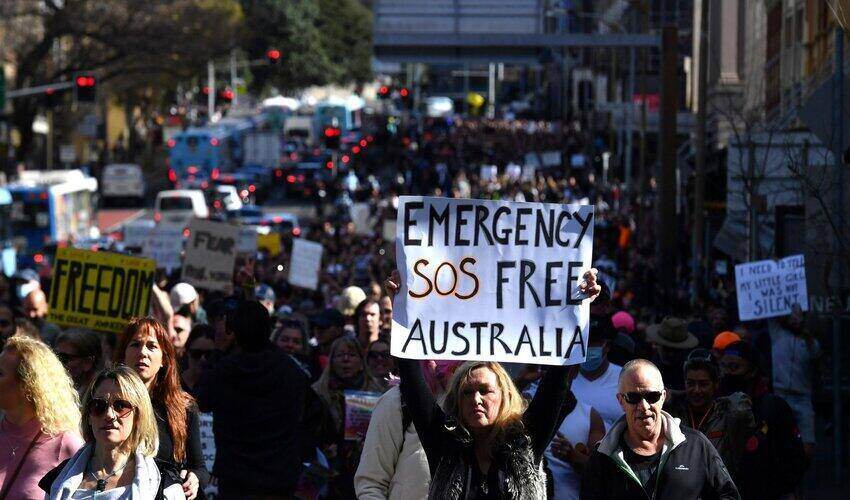 sydney freedom protest