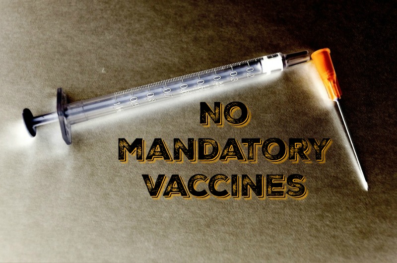 no mandatory vaccines